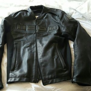 Accelerant ICON Leather Motorcycle Jacket